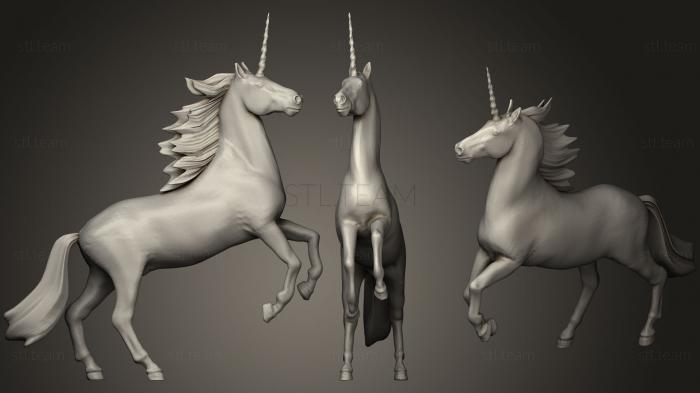 3D model Unicorn (4) (STL)